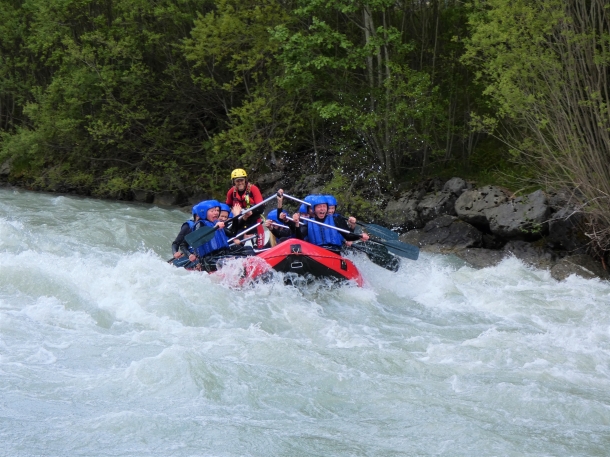 Rafting auf dem