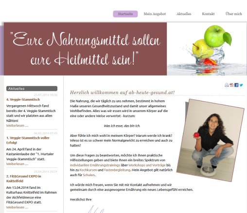 Nicole Korber Dipl. Ernährungstrainerin Ab Heute Gesund! Erfahrung Nicole Korber Dipl. Ernährungstrainerin Ab Heute Gesund! Öffnungszeit
