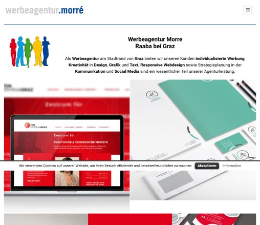 Werbeagentur Morre // Graz Raaba // Full Service Agentur  Grafik  Webdesign  Kommunikation  Öffnungszeit