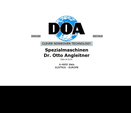 DOA   Dr. Otto Angleitner  Öffnungszeit