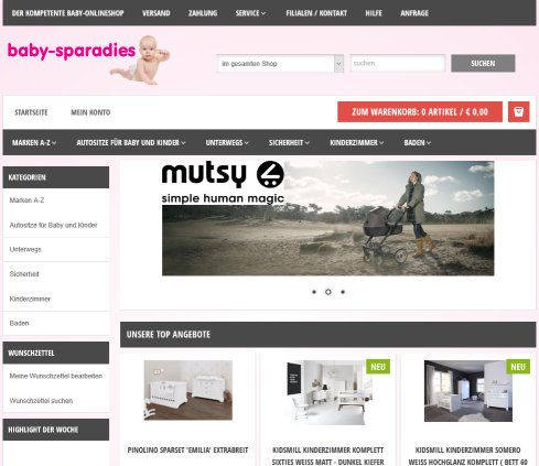 BabySparadies Erfahrung BabySparadies Öffnungszeit