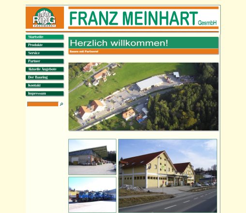 Bauring Franz Meinhart Baustoffe  Öffnungszeit