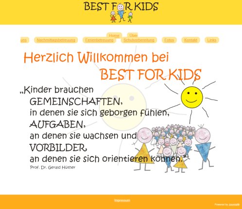 Best For Kids  Öffnungszeit