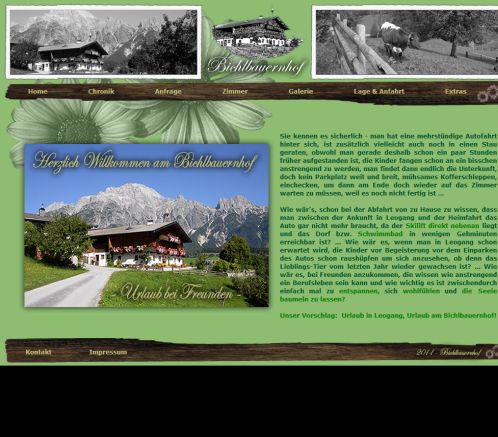 Willkommen am Bichlbauernhof Fam. Zehentner Erfahrung Willkommen am Bichlbauernhof Fam. Zehentner Öffnungszeit