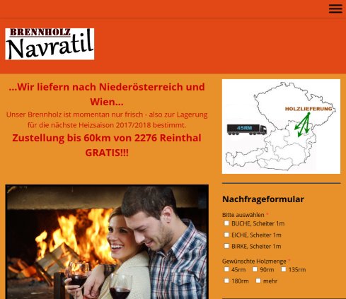 BRENNHOLZ NAVRATIL Öffnungszeit