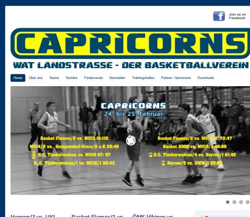Capricorns WAT Landstraße Capricorns Basketballnachwuchs in 1030 Wien WAT Landstraße Capricorns Erfahrung Capricorns WAT Landstraße Capricorns Basketballnachwuchs in 1030 Wien WAT Landstraße Capricorns Öffnungszeit
