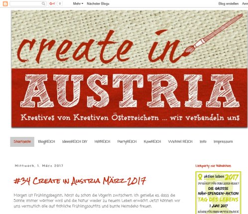 Create in Austria  Öffnungszeit