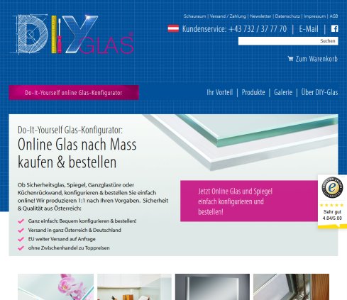 DIY Glas - Glas nach Mass Erfahrung DIY Glas - Glas nach Mass Öffnungszeit