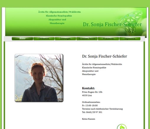 Dr Sonja Fischer Schiefer  Öffnungszeit