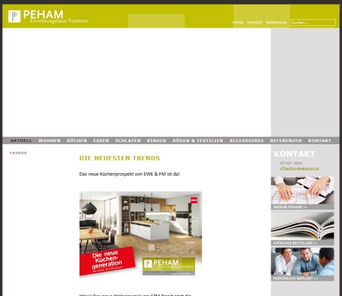 PEHAM | Einrichtungshaus Tischlerei Erfahrung PEHAM | Einrichtungshaus Tischlerei Öffnungszeit