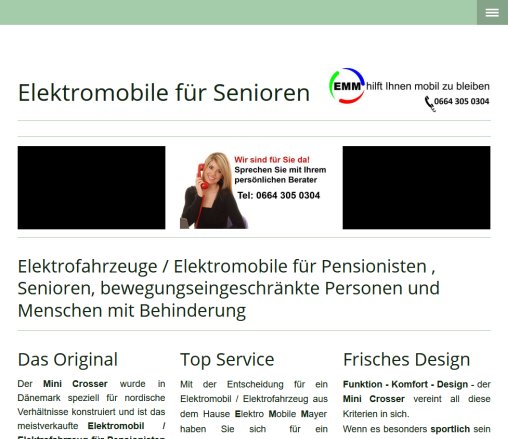 Elektromobile  Pensionisten   Senioren   Elektromobile Mayer Pensionisten Senioren  Öffnungszeit