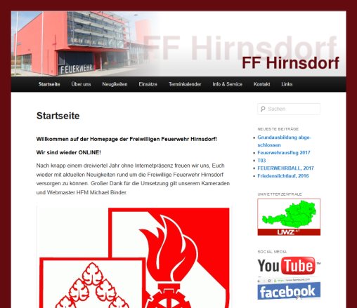 FF Hirnsdorf  Öffnungszeit