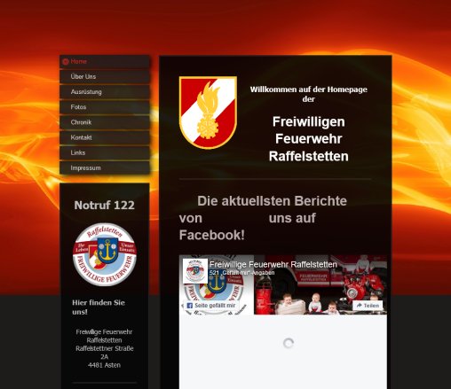 Freiwillige Feuerwehr Raffelstetten   Startseite  Öffnungszeit