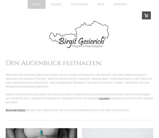 Fotostudio  Birgit Gesierich   Fotografische Eindrücke  Öffnungszeit