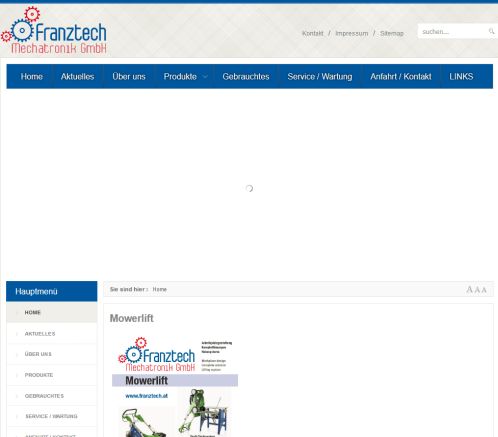 Franztech Mechatronik GmbH   Home  Öffnungszeit