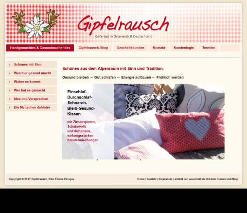 Gipfelrausch   Gipfelrausch Shop Original Handarbeiten aus Deutschland und Österreich  Öffnungszeit