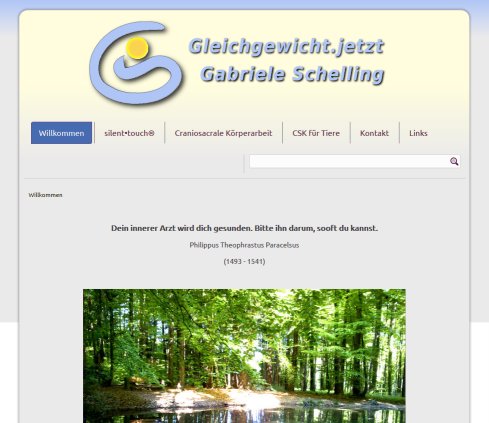 Craniosacrale Körperarbeit silent touch &Ouml;ffnungszeit