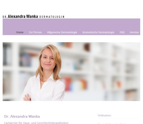 Hautarzt Wien Dr Alexandra Wanka 1190 Wien Erfahrung Hautarzt Wien Dr Alexandra Wanka 1190 Wien Öffnungszeit