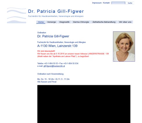 Hautärztin Dr. Patricia Gill Figwer in Wien  Öffnungszeit