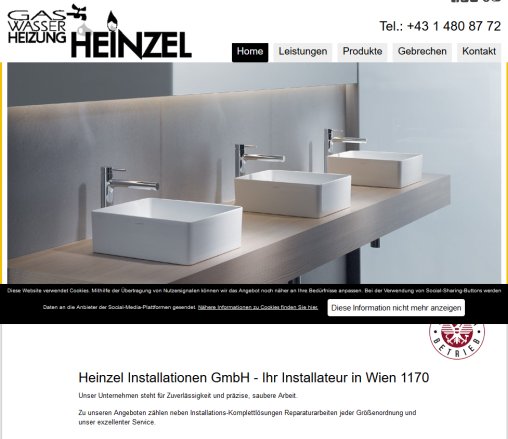 Heinzel   Gas   Wasser   Heizung  Öffnungszeit