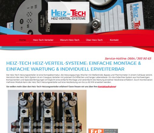 Heiz Tech Heiz Verteil Systeme: Einfache Montage & einfache Wartung & Individuell Erweiterbar   Heiz Tech  Öffnungszeit