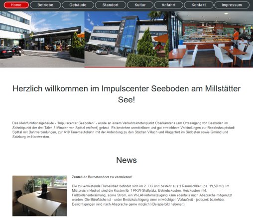 Impulscenter Seeboden am Millstätter See   Dienstleistungscenter Oberkärnten R.E.A.L Immobilien Consulting GmbH Öffnungszeit