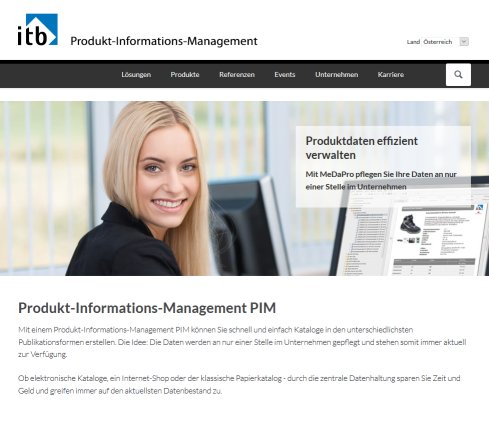 ITB Produkt Informations Management PIM ITB Austria GmbH Öffnungszeit