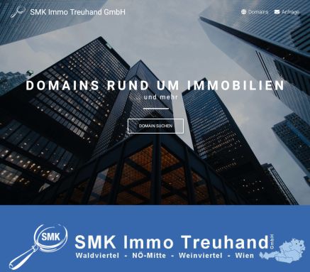 Domains zu kaufen SMK Immo Treuhand GmbH Öffnungszeit