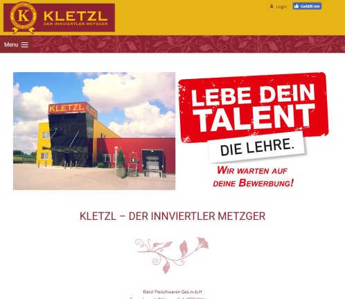 Kletzl | Der Innviertler Metzger  Öffnungszeit