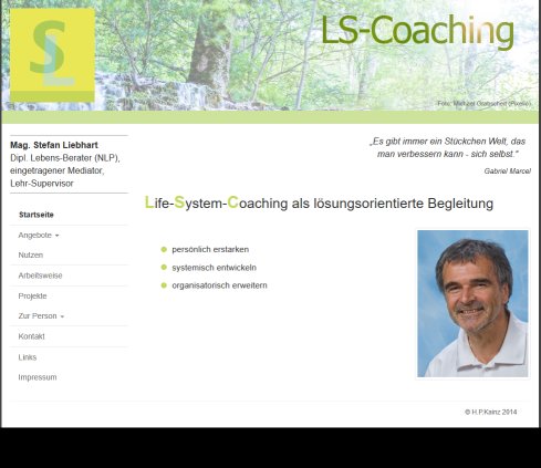 LS Coaching ndash Stefan Liebhart   Öffnungszeit