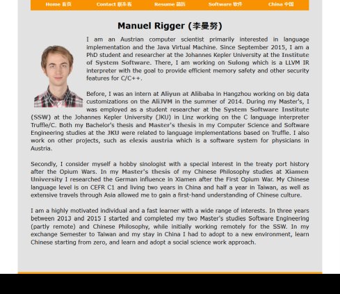 portfolio von manuel rigger Erfahrung portfolio von manuel rigger Öffnungszeit