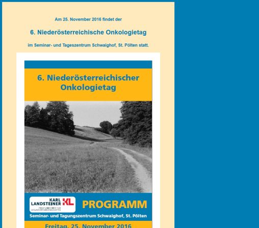 www.osteoprotect.at   Karl Landsteiner Institut für supportive Krebstherapie   LKH Krems/Donau  Öffnungszeit