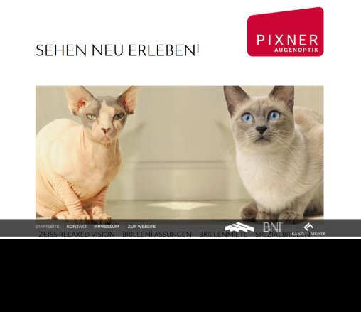 Startseite   Pixner Augenoptik AUGENOPTIK GmbH Öffnungszeit