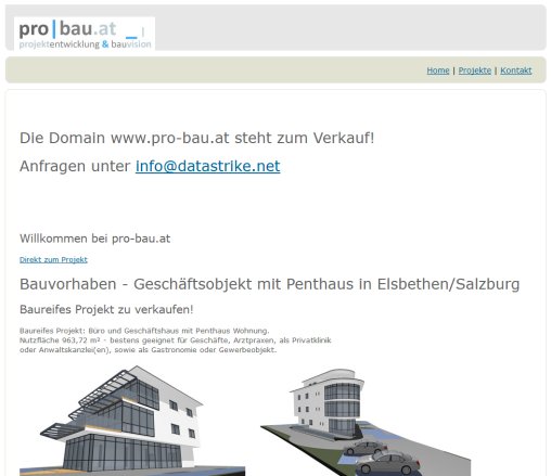 www.pro bau.at | projektentwicklung bauvision | salzburg Erfahrung www.pro bau.at | projektentwicklung bauvision | salzburg Öffnungszeit
