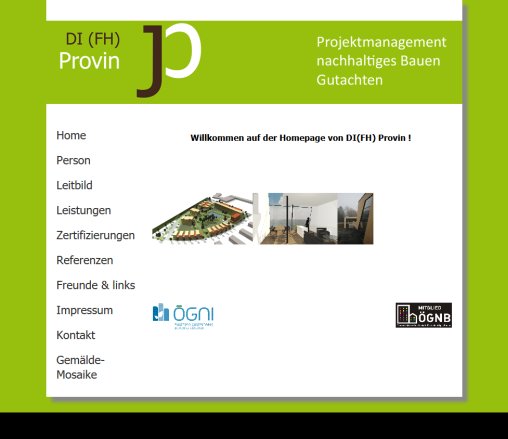 Home DI(FH)Provin GmbH Öffnungszeit