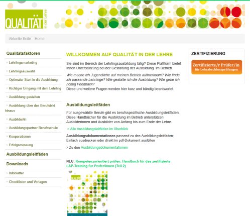 Plattform Qualität in der Lehre Erfahrung Plattform Qualität in der Lehre Öffnungszeit