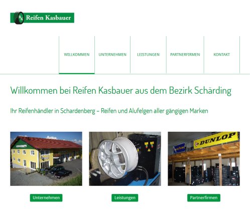Reifen Kasbauer   KFZ Handel & Service  Öffnungszeit