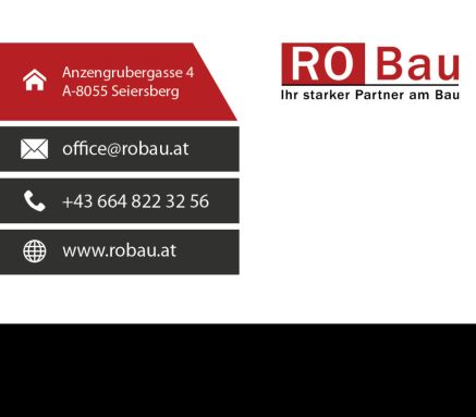 RO(H)BAU   Ing. Michael Rodinger  Öffnungszeit