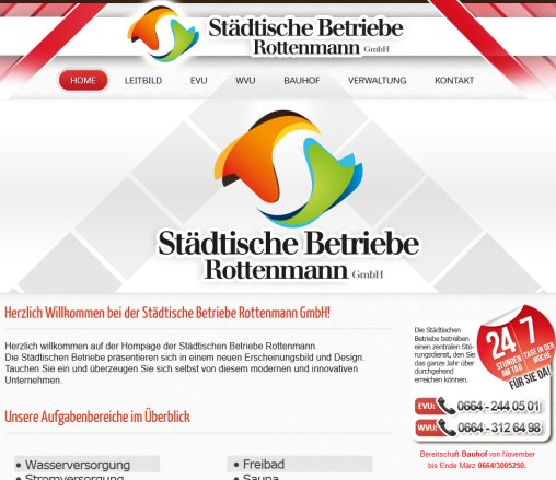 Städtische Betriebe Rottenmann GmbH Städtische Betriebe Rottenmann GmbH Öffnungszeit