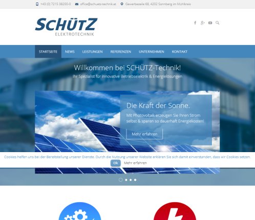 Schütz Technik – Ihr Spezialist für innovative Gebäude  und Betriebstechnik SCHÜTZ Technik GmbH Öffnungszeit