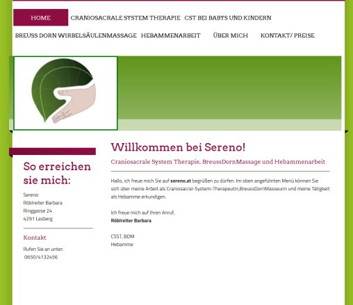 Sereno Home Erfahrung Sereno Home Öffnungszeit