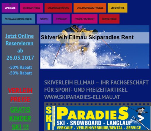 Home | Skiverleih Ellmau   Skiparadies  Öffnungszeit