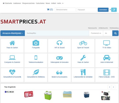 SmartPrices.at   Ihr Preisvergleich!  Öffnungszeit