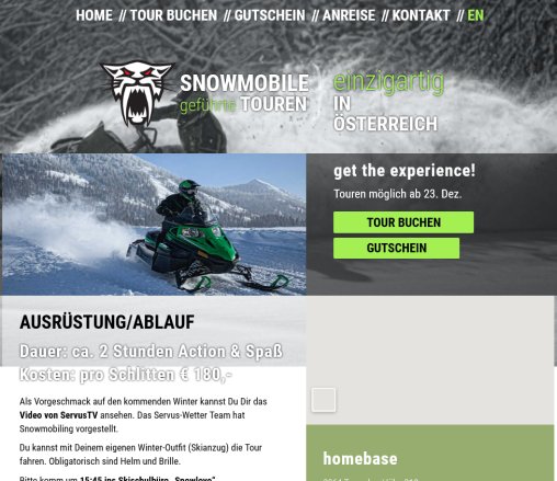 SNOWMOBILE   geführte Motorschlitten Touren SLED Tours GmbH Öffnungszeit