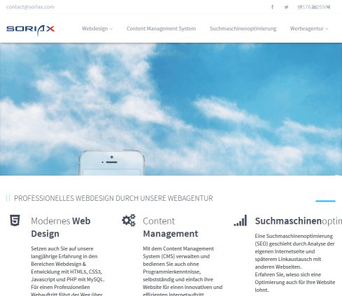 web design Öffnungszeit