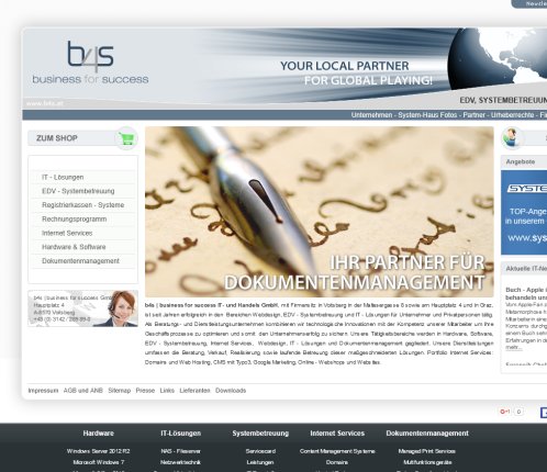 www.b4s.at : EDV IT Lösungen Grafik Druck b4s | business for success GmbH Erfahrung www.b4s.at : EDV IT Lösungen Grafik Druck b4s | business for success GmbH Öffnungszeit