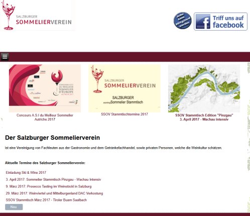 SSOV | Salzburger Sommelierverein   Home  Öffnungszeit