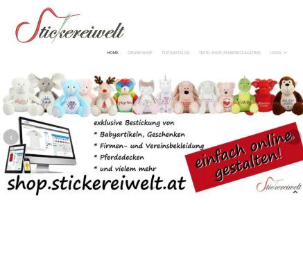 Stickereiwelt   Home  Öffnungszeit