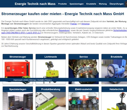 Energie Technik nach Mass GmbH Öffnungszeit