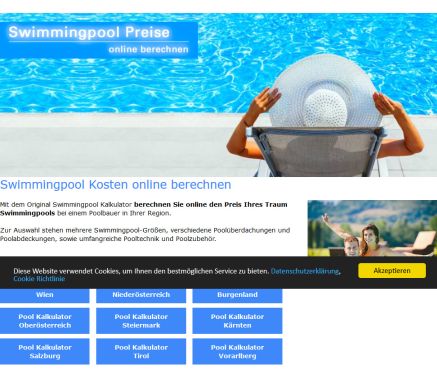 Swimmingpool Kosten | Swimmingpool Preise  Öffnungszeit